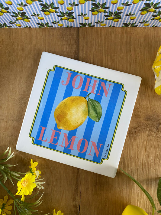 Dessous de plat  "John Lemon"
