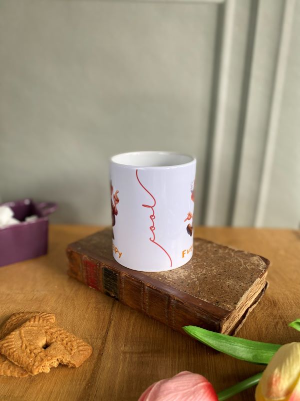 Mug céramique blanc personnalisé Futur Papy – Cadeau annonce grossesse